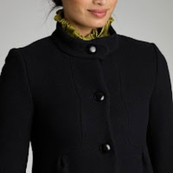 J. Crew Stadium-Cloth Shipley Coat in Dark Navy - Picture 2 of 7